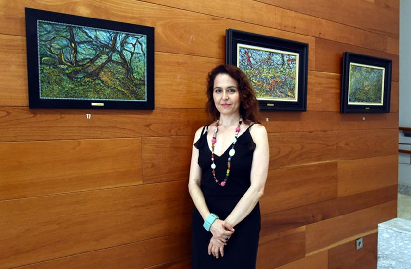 Mónica Jorge, Comisaria de la exposición, creadora y divulgadora de contenidos 