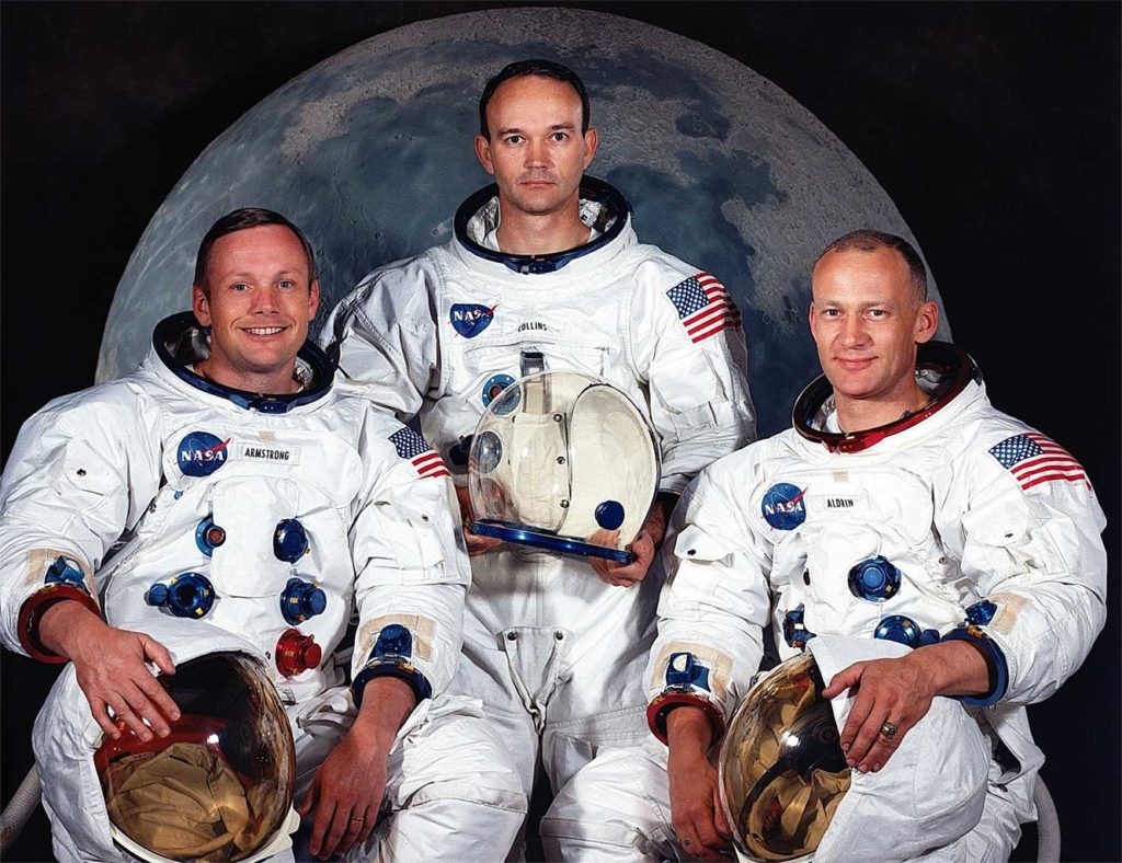 Astronautas del Apollo XI
